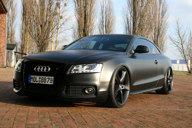 Illustration for article titled AVUS Performance "Matte Black" 275 HP Audi A5